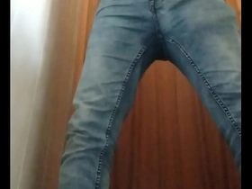Hot gay amateur masturbates and gets an ass fetish surprise
