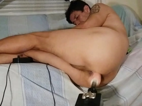 Hot gay guy gets passive in the middle of a wild anal scene