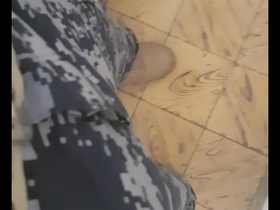 Gay Marine in Mexico in steamy scene