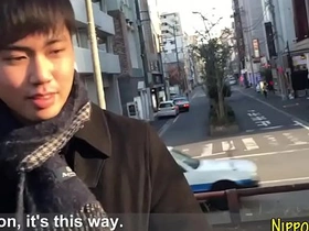 A solo performance of Japanese gay sex with masturbation and shower scene.