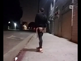 Gay Latino offering my ass for sale on the street