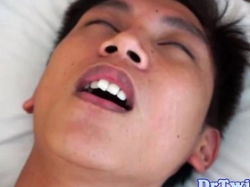 Amateur twink’s erotic experience with Asian doctors and medical equipment