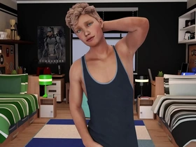 First time meeting my new gay roommate at college