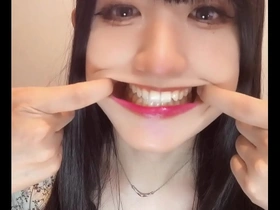 Beautiful crossdresser Chikas tooth fetish scene.