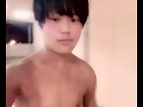 A solo boy from Japan, naked and exploring his anal desires.
