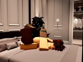 Gay scenes in the online game Roblox
