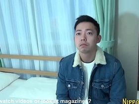 Young gay Asian boy gets groped in the shower with POV in HD.