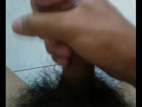 Asian solo masturbation scene with a big cock sucking enthusiast