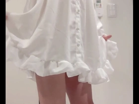 Japanese sissy gets her nipples teased