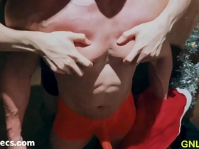 Beautiful Asian muscle hunk gets nipple worship and edging