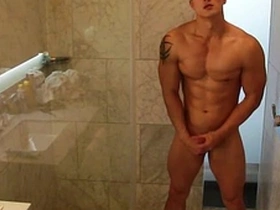 Gay men enjoy an afternoon of pleasure and relaxation in a gay bath.