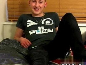 Skinny blond emo gay masturbates and gets fucked by another young Asian guy.
