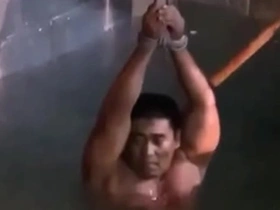 Gay Asian men in sexual adventure on an island