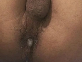 Gay Asian piss fetish scene with a hot blowjob