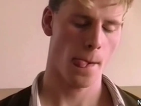Gay professor teaches a kinky lesson to his eager student
