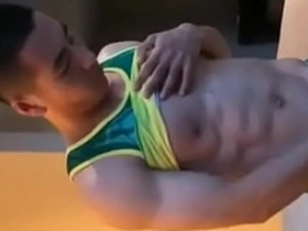 Taiwan’s gay scene with a hot and masculine gym rat.