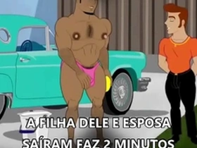 Gay animation artist draws big ass in porn classroom