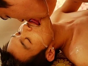 Young Thai boy gets his tight hole stretched