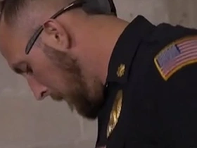 Asian officers in pursuit in gay domination porn trailers.