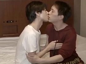 Young Japanese boy likes it hard and deep in his ass