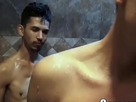 Young Asian man masturbates in high definition video
