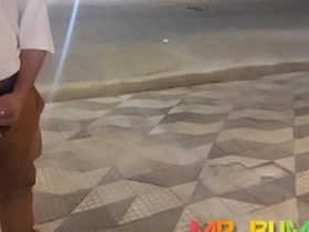 Gay amateur gets excited after playing volleyball and jerking off
